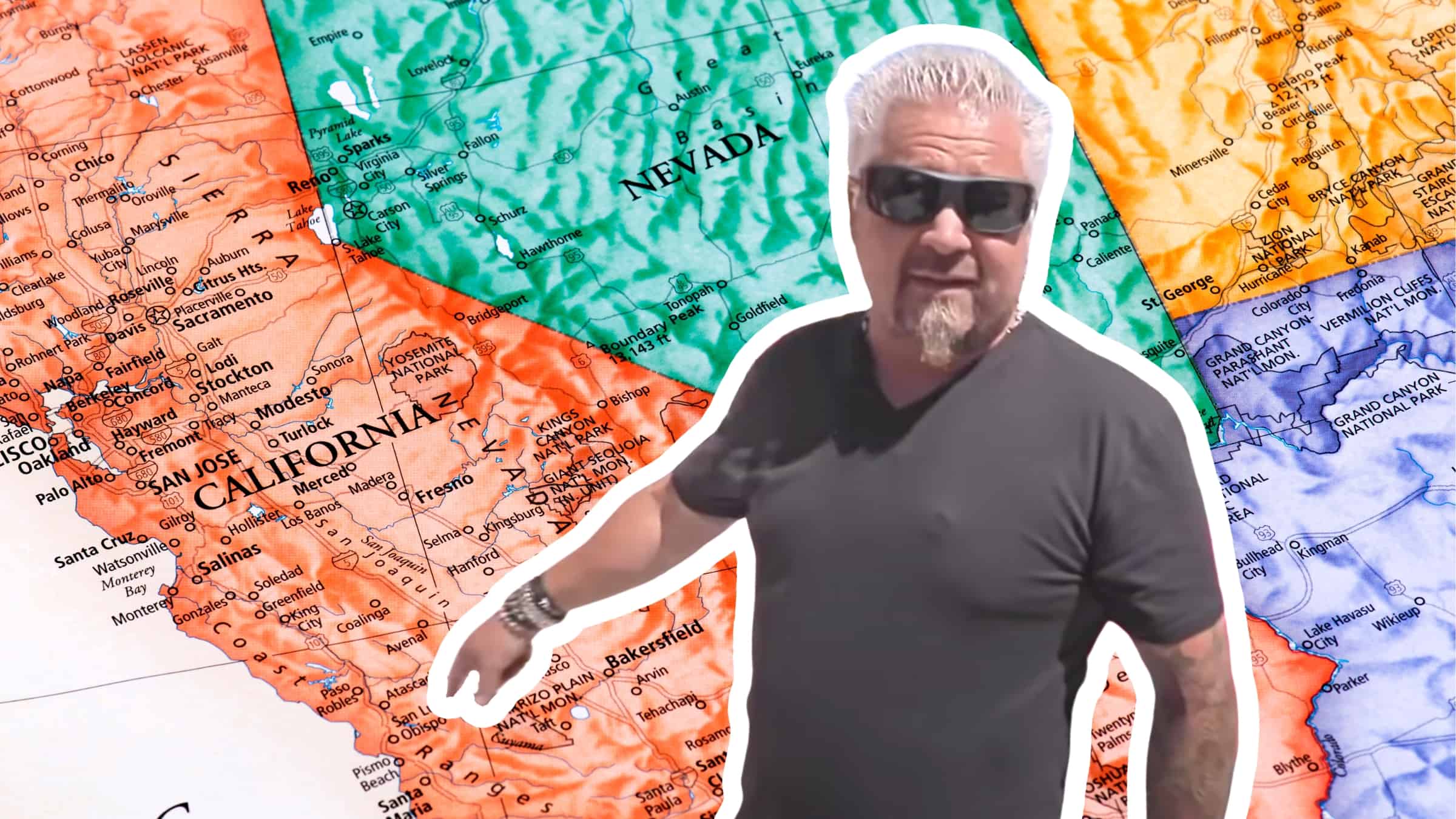 Has Diners Drive-Ins and Dives been to every state