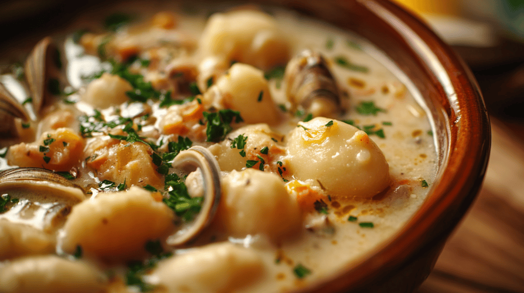 New England Clam Chowder 3