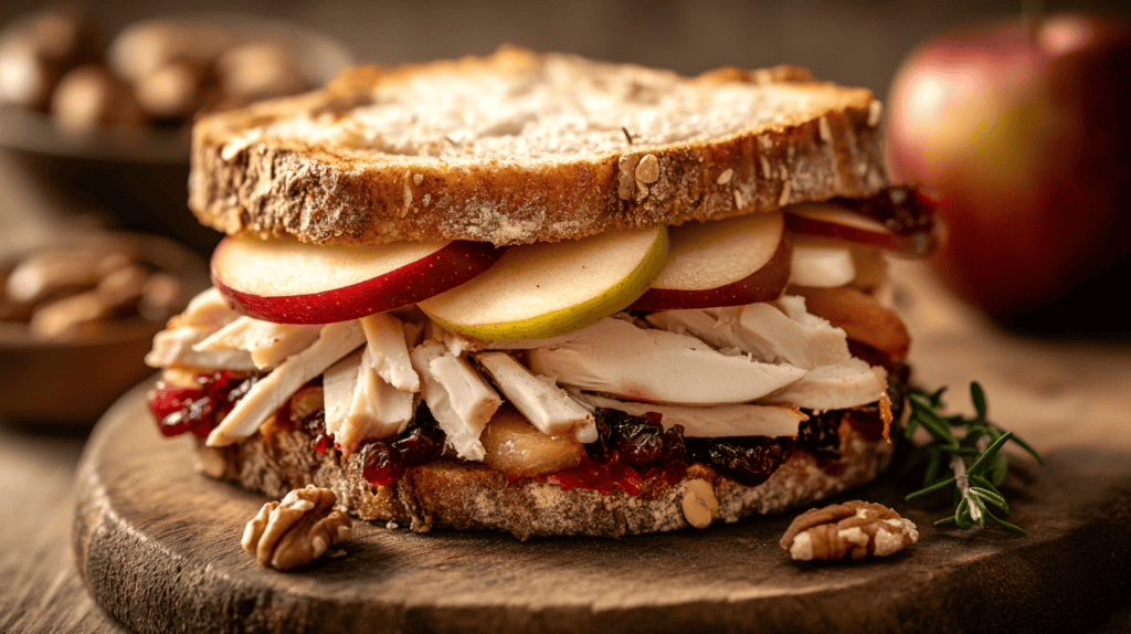 Turkey Apple Brie Sandwich 1