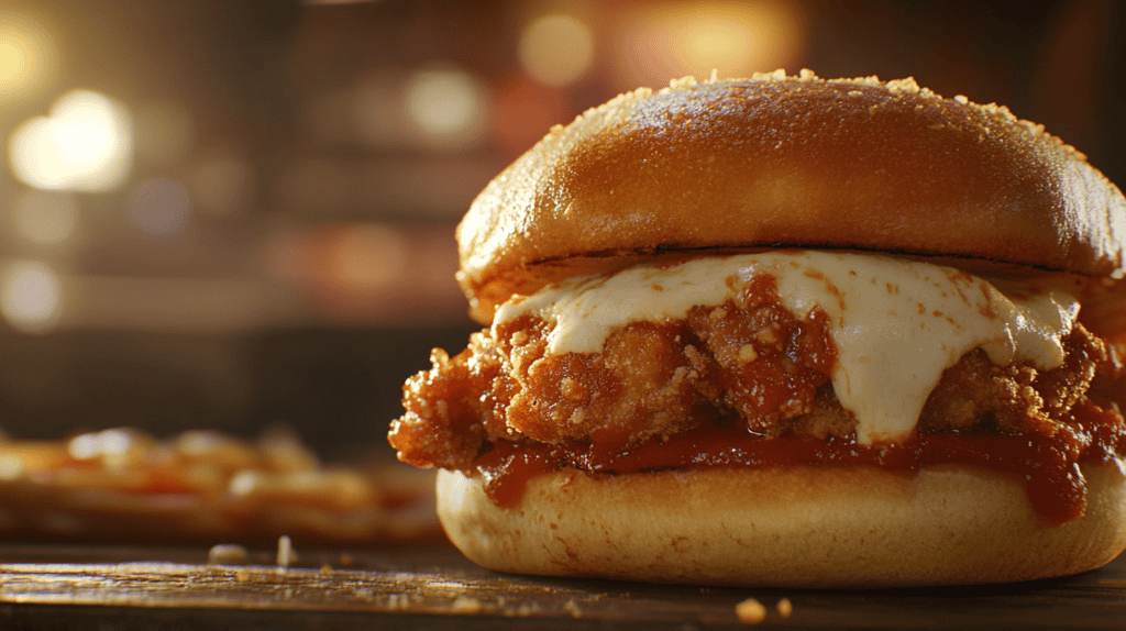 Veal Parmesan Sandwich