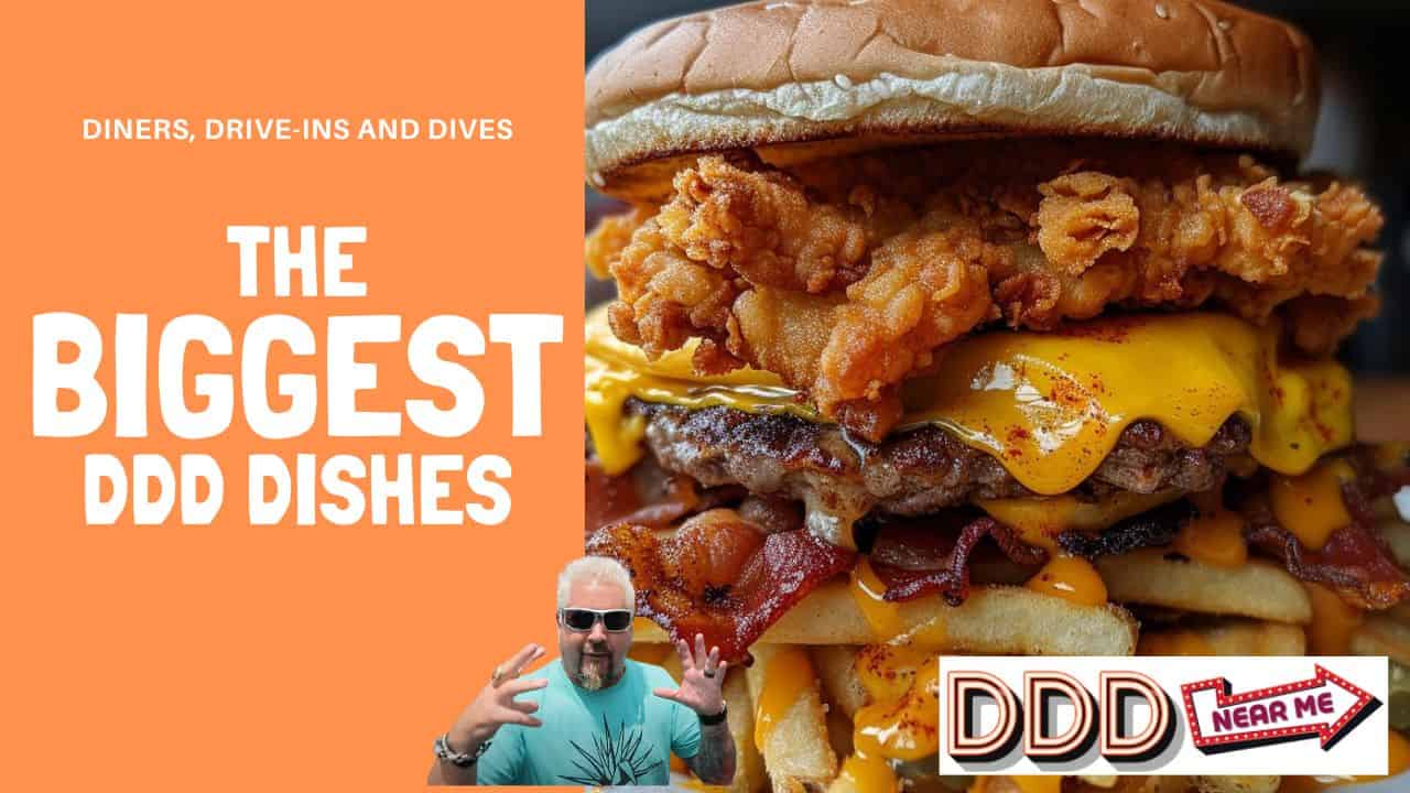 Top 10 Biggest Foods in DDD History: Record-Breaking Bites You Won't ...